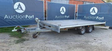 Veiling: Platte Oplegger Anssems MSX Multitransporter 3000Kg, Overige kleuren, Overige brandstoffen, Aanhangers en Opleggers, BTW verrekenbaar