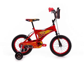 Disney Cars Kinderfiets - Jongens - 14 inch - Rood - Twee, Verzenden, Nieuw