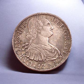 Spanje. Carlos IV. 8 Reales 1794 Mexico FM