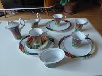 Rosenthal - Paul Wunderlich - Koffieservies - Mythos -