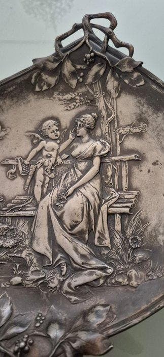 WMF / Geislingen - Schotel - Messing, Verchroomd -