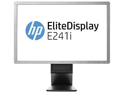 HP EliteDisplay E241i| 1920x1200| DP,DVI,VGA| 24, Computers en Software, Monitoren, IPS, In hoogte verstelbaar, Draaibaar, Kantelbaar