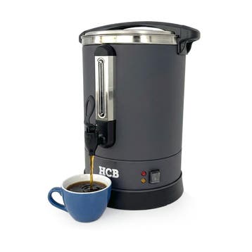 HCB Percolator - 14,3 liter - 95 kopjes - zwart - 230V - RVS, Verzenden, Nieuw in verpakking, Overige typen