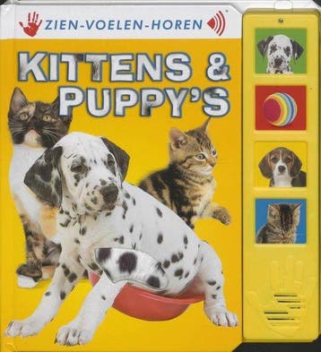 Boek Aanraken En Voelen Kittens En Puppies 9789036619431, Verzenden, Zo goed als nieuw
