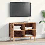 vidaXL TV-kast Oud hout 69,5 x 30 x 50 cm Bewerkt hout, Minder dan 50 cm, Verzenden, Nieuw, Minder dan 100 cm