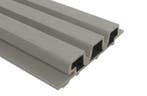 Rhombusprofielplank composiet lichtgrijs, 3.3 x 17 x 360 cm, Ophalen of Verzenden, Nieuw