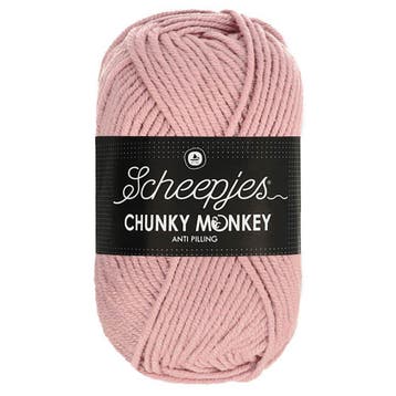 Scheepjes Chunky Monkey - 1080 pearl pink - Acryl Garen, Ophalen of Verzenden, Nieuw