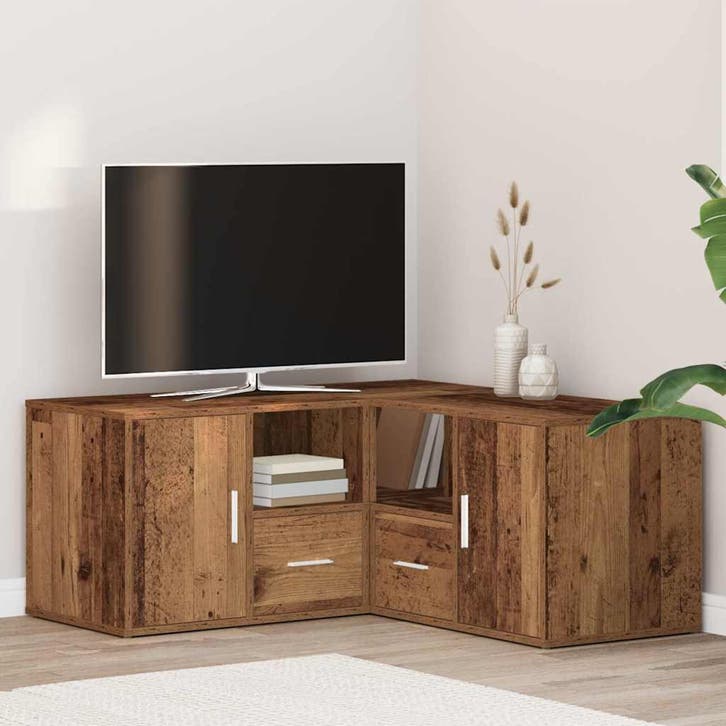 vidaXL Hoekkast 160x40x45 cm bewerkt hout oud hout, Huis en Inrichting, Kasten | Overige, Nieuw, Verzenden