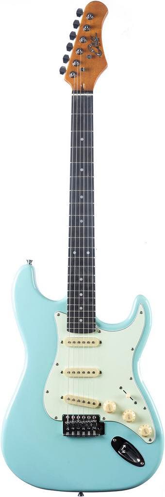 EKO ST300 elektrische gitaar Blauw, Verzenden, Nieuw