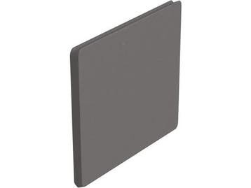 Veiling - Alterna infrarood paneel 585x585mm Kronos mat antr, Nieuw