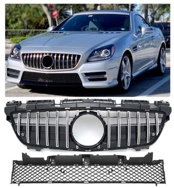 Panamericana GT Grille geschikt voor Mercedes R172 SLK |
