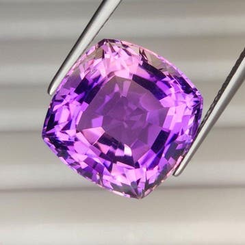 Zonder minimumprijs - 1 pcs Paars Amethist - 16.51 ct -, Sieraden, Tassen en Uiterlijk, Edelstenen, Nieuw