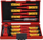VDE Screwdriver Set with Interchangeable Blades 13 pcs, Verzenden, Nieuw