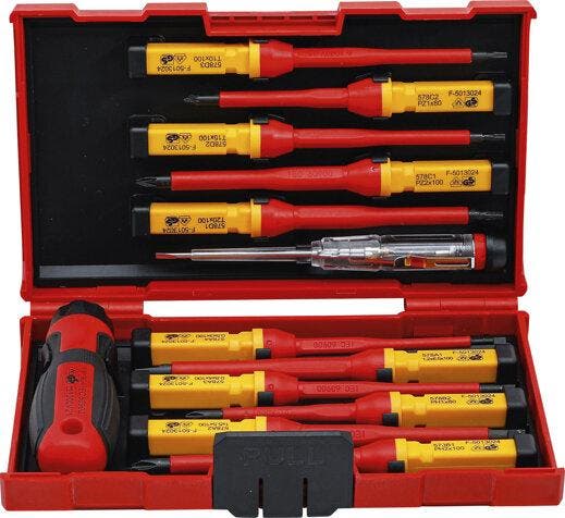 VDE Screwdriver Set with Interchangeable Blades 13 pcs, Auto diversen, Autogereedschap, Verzenden