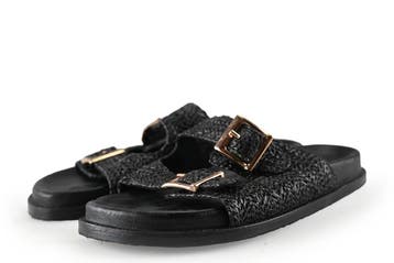 Nelson Sandalen in maat 39 Zwart, Verzenden, Zwart, Sandalen of Muiltjes, Nelson