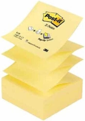 Post-it Z-notes memoblok 76x76mm geel (100 vel), Diversen, Papierwaren, Verzenden, Nieuw