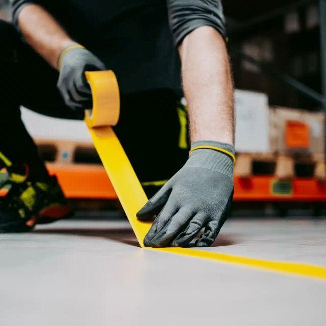 Vloermarkeringstape - Belijningstape - Vloertape - Lean tape, Zakelijke goederen, Kantoor en Winkelinrichting | Magazijn, Stelling en Opslag