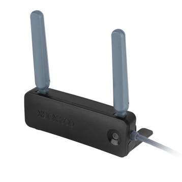Microsoft Xbox 360 Wireless Netwerk WIFI Adapter - Zwart, Verzenden, Zo goed als nieuw