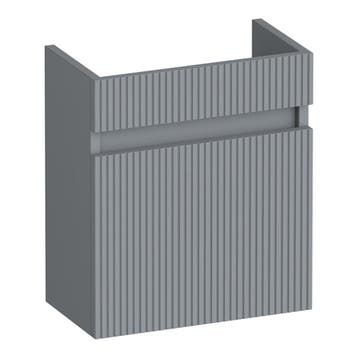 Brauer Joy Wavy Fonteinkast - 40 cm - met 1 Deur Greeploos, Ophalen of Verzenden, Nieuw