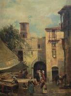 European School (XIX) - Genre scene, Antiek en Kunst