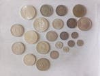 Wereld. Collection of coins incl. silver 1960