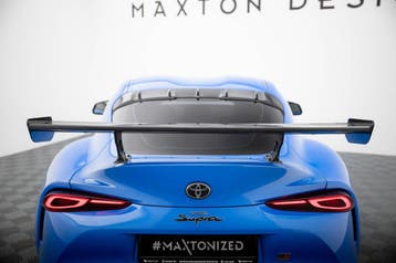 Maxton Carbon Spoiler met beugels en LED Toyota Supra Mk5, Verzenden