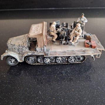 Tamiya 1:35 - Model militair voertuig - Sd.Kfz.7 +, Nieuw