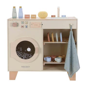 Little Dutch Houten wasmachine van €116,99 voor €99,90, Ophalen of Verzenden, Nieuw