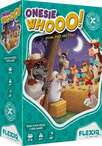Onesie Whooo! - Kaartspel | FlexIQ - Kaartspellen, Verzenden, Nieuw