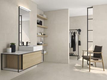 Vloertegel/Wandtegel Piet Boon Wonder Beton Beige 60x120, 60 cm of meer, Nieuw, Ophalen of Verzenden, 10 m² of meer