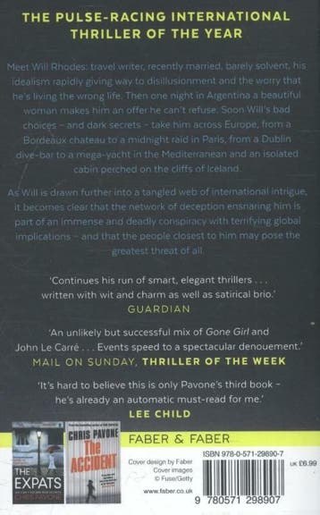 The Travelers 9780571298907 Chris Pavone, Verzenden, Gelezen, Chris Pavone