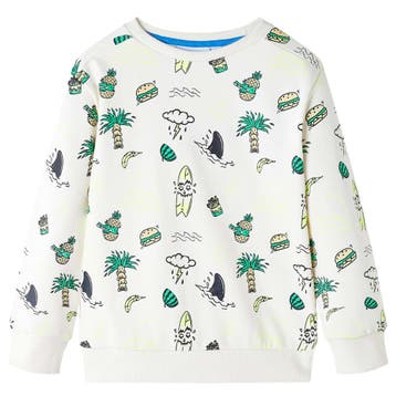 vidaXL Kindertrui 116 zachtecru, Verzenden, Nieuw