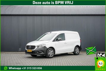 Mercedes-Benz Citan 108 CDI L1 Pro | LED | 1e Eigenaar | Cam, Multifunctioneel stuurwiel, Stof, Gebruikt, Wit