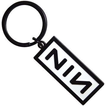 Nine Inch Nails - Logo - Sleutelhanger officiële merchandise, Ophalen of Verzenden, Nieuw, Gebruiksvoorwerp