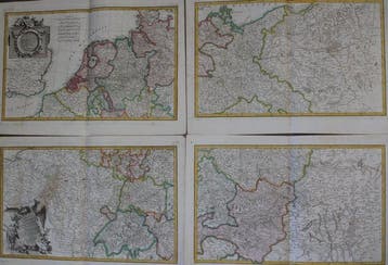 Europa - het Duitse Keizerrjk; Rizzi Zanoni - Carte de, Nieuw