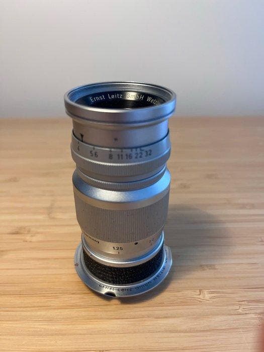 Leica Wetzlar Elmar 9cm f/4 M39 Screwmount Lens - Complete, Verzamelen, Fotografica en Filmapparatuur