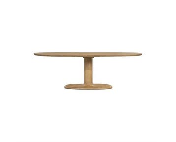 Eettafel Coco ovaal 240x110cm - naturel | Eleonora, Ophalen of Verzenden, Nieuw