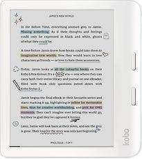 Kobo Libra Colour 7 32GB [wifi] wit, Computers en Software, Gebruikt, 32 GB, Verzenden, Kobo