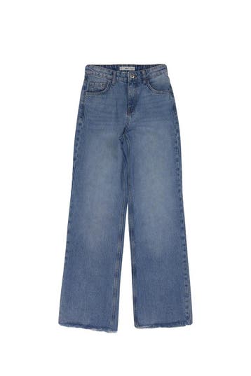Mango Broek in maat 34 Blauw, Kleding | Dames, Truien en Vesten, Mango, Verzenden, Zo goed als nieuw, Blauw