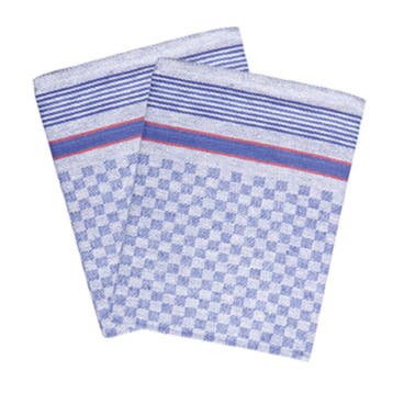GGM Gastro | (10 stuks) Vaatdoek van katoen - 45x90cm - |, Verzenden, Nieuw, Blauw