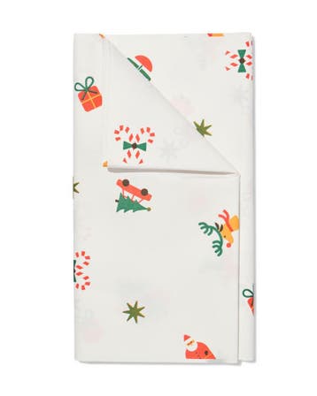 HEMA Tafelkleed 138x220cm papier kerst, Diversen, Verzenden, Nieuw