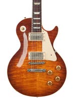 Gibson Custom 1959 Les Paul Reissue Iced Tea Sunburst 2009, Muziek en Instrumenten, Ophalen of Verzenden, Zo goed als nieuw, Solid body