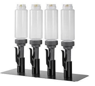 Bereila FIFO Saus dispenser | set van 4 | inhoud 592ml, Verzenden, Nieuw in verpakking