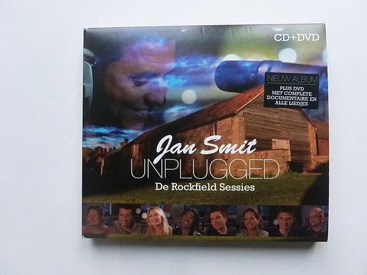 Jan Smit - Unplugged / De Rockfield Sessies (CD + DVD), Cd's en Dvd's, Cd's | Nederlandstalig, Zo goed als nieuw, Verzenden