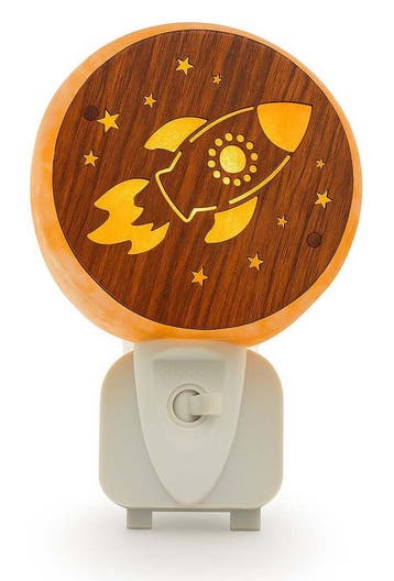 nachtlampje-raket-himalayazout-energiezuinig (Lampen), Ophalen of Verzenden, Nieuw