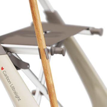 Stokhouder voor byACRE Carbon Ultralight Rollator - Zandkleu, Diversen, Rollators, Ophalen of Verzenden, Nieuw