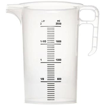 Maatbeker | PRO-JUG | Kunststof | 2L | Maatverdeling |, Verzenden, Nieuw in verpakking