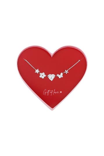 Gift of love stainless steel butterfly love (Kettingen), Sieraden, Tassen en Uiterlijk, Kettingen, Verzenden, Nieuw, Zilver, Overige materialen