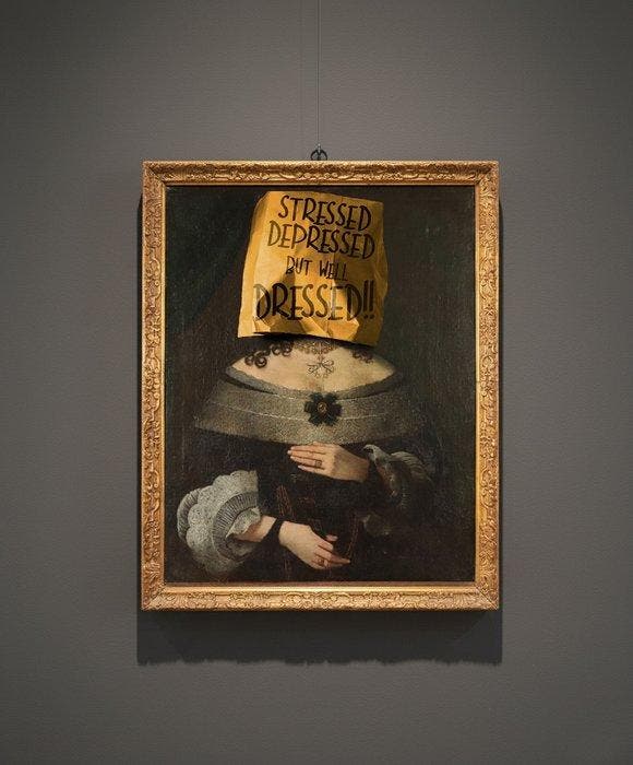 Slasky (1972) - Stressed?, Antiek en Kunst, Kunst | Designobjecten
