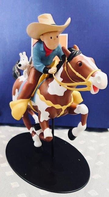 Moulinsart / Leblon Delienne - Tintin - 1 - Tintin Cowboy à, Nieuw